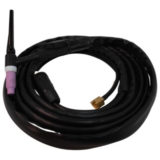 TAURUS WP17 PRO TIG TORCH (3/8-NUT/25MM PLUG/SWITCH/COVER) - 4M