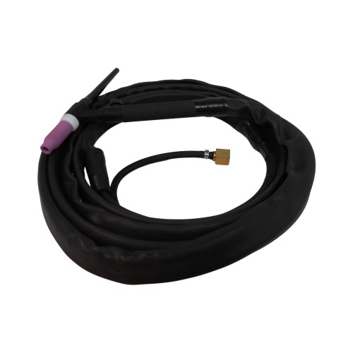 TAURUS WP17 PRO TIG TORCH (3/8-NUT/25MM PLUG/VALVE/COVER) - 4M