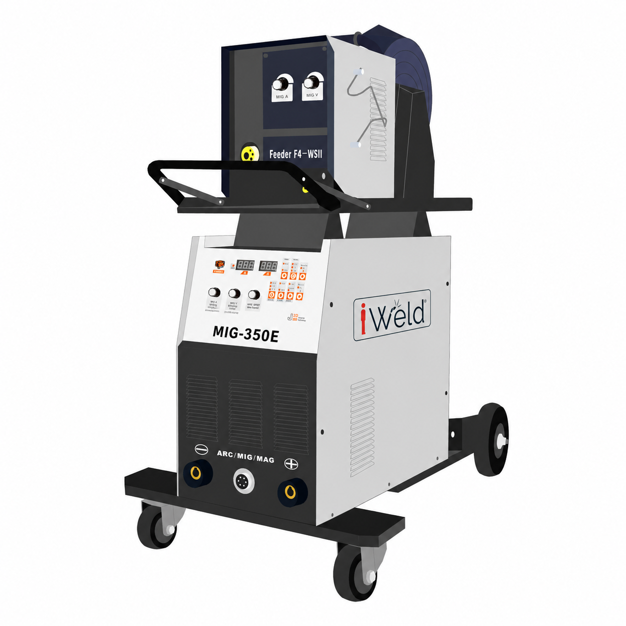 iWELD MIG350E MIG/MMA WELDING MACHINE - 350A - 380V + WIREFEEDER + BZ36 TORCH